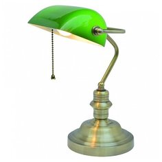 Настольная лампа офисная Arte Lamp Banker A2492LT-1AB