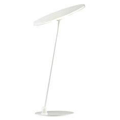 Настольная лампа декоративная Odeon Light, 1х12W, белый, размеры (мм)-250x465, 4000К, плафон - белый
