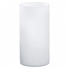 Настольная лампа декоративная Eglo ПРОМО, 1х60W, белый, размеры (мм)-100x200, плафон - белый