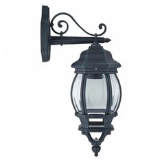 Светильник на штанге Favourite, 1х100W, черный, размеры (мм)-170x500x250, плафон - неокрашенный