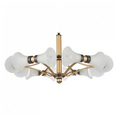 Подвесная люстра Favourite, 12х40W, золото, размеры (мм)-830x1670, плафон - белый