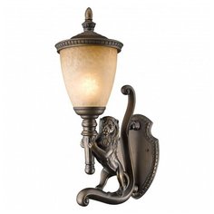 Светильник на штанге Favourite, 1х60W, золото, размеры (мм)-235x654x362, плафон - бежевый
