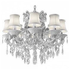 Подвесная люстра Osgona, 8х40W, белый, размеры (мм)-700x1750, плафон - белый, неокрашенный