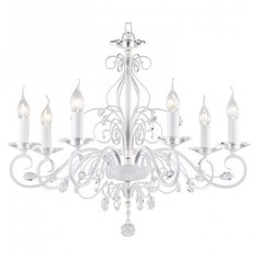 Подвесная люстра Favourite, 7х40W, белый, размеры (мм)-720х1490, плафон - неокрашенный