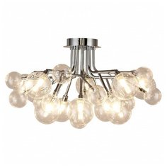 Потолочная люстра Favourite, 10х40W, хром, размеры (мм)-600x310, плафон - неокрашенный