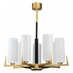 Подвесная люстра Favourite, 7х40W, латунь, размеры (мм)-750x795, плафон - белый