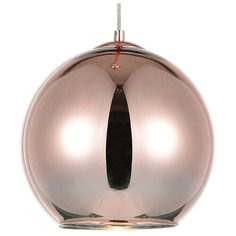 Подвесной светильник Favourite, 1х60W, золото, размеры (мм)-250х1500, плафон - золото розовое