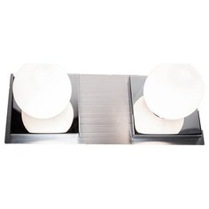 Светильник на штанге Escada, 2х40W, хром, размеры (мм)-300x120x126, плафон - белый