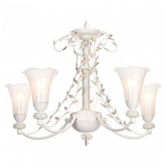 Подвесная люстра Escada, 5х60W, золото, размеры (мм)-600x850, плафон - белый