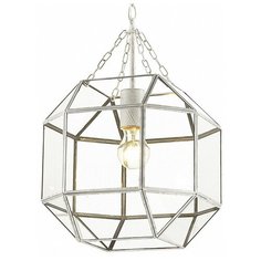 Подвесной светильник Favourite, 1х60W, белый, размеры (мм)-275х275х1190, плафон - неокрашенный