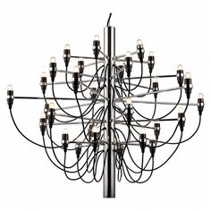 Подвесная люстра Divinare, 50х15W, хром, размеры (мм)-1100x1855