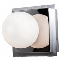 Светильник на штанге Escada, 1х40W, хром, размеры (мм)-120x120x126, плафон - белый