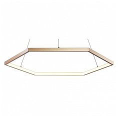 Подвесной светильник Favourite, 1х40W, золото, размеры (мм)-600х700х900, 3000К, плафон - белый, золото