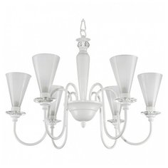 Подвесная люстра Lightstar, 6х40W, белый, размеры (мм)-620x1260, плафон - белый