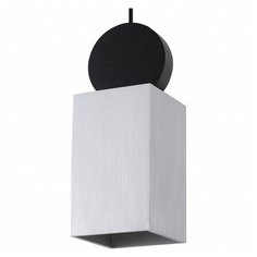 Подвесной светильник Favourite, 1х40W, серебро, размеры (мм)-80x80x1720, плафон - серебро