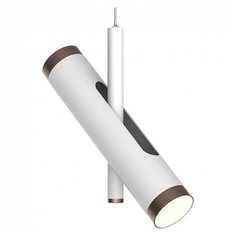 Подвесной светильник Favourite, 2х3W, белый, размеры (мм)-240x120x1500, 4000К, плафон - белый с бронзовой каймой