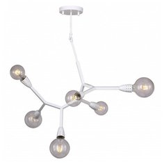 Люстра на штанге Favourite, 6х40W, белый, размеры (мм)-900x1000