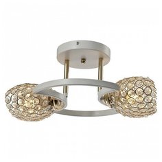 Светильник на штанге Escada, 2х60W, белый, размеры (мм)-400x300x200, плафон - неокрашенный
