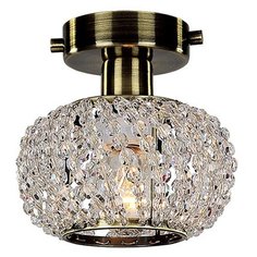 Светильник на штанге Favourite, 1х40W, бронза, размеры (мм)-140x120, плафон - неокрашенный