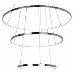 Подвесной светильник Favourite, 3х32W, хром, размеры (мм)-800x1800, 4000-4200К, плафон - белый, хром