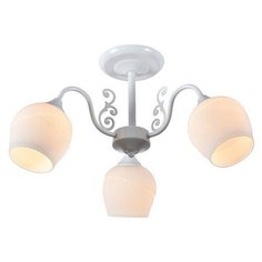 Люстра на штанге Escada, 3х60W, белый, размеры (мм)-560x270, плафон - белый