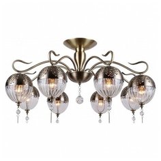 Потолочная люстра Escada, 8х40W, бронза, размеры (мм)-750x460, плафон - неокрашенный