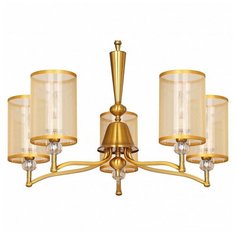 Подвесная люстра Favourite, 12х40W, латунь, размеры (мм)-850x2125, плафон - шампань