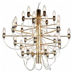 Подвесная люстра Favourite, 30х40W, золото, размеры (мм)-860x1720