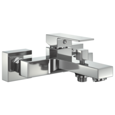 Смеситель для ванны и душа Ceramica Nova Cubic 70015CH