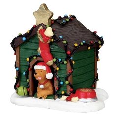 Сувенир "Собака в новогодней конуре" Lemax