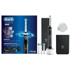 Электрическая зубная щетка Oral-B Genius 10200W Black