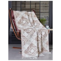 Плед KARNA хлопок; "TROSA"; Размер: Евро