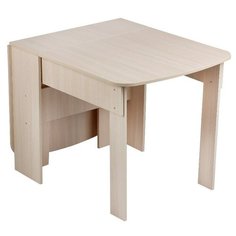 Стол-книжка раскладной Мама СТ-03, 28/165х80х75 см, Венге светлый Mama