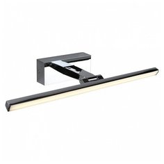 Подсветка для картины Omnilux, 1х8W, хром, размеры (мм)-450x60x160, 4000К, плафон - белый