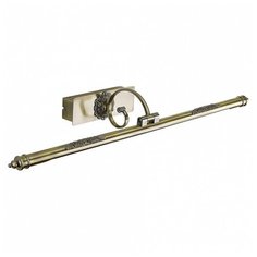 Подсветка для картин Omnilux, 1х12W, бронза, размеры (мм)-700x100x180, 3000К, плафон - бронза