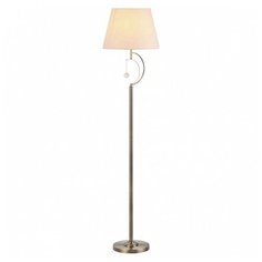 Торшер Lumion, 1х60W, латунь, размеры (мм)-400x1630, плафон - белый, неокрашенный