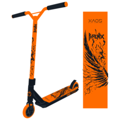 Самокат трюковый Xaos Phoenix Black 100 мм