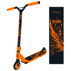 Самокат трюковый Xaos Phoenix Orange 100 мм