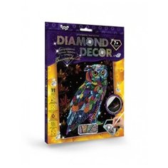 Набор для создания мозаики из страз, серии «DIAMOND DECOR» планшетка без рамки, Набор 9 Danko Toys
