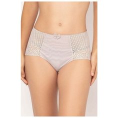 Empreinte Трусы слипы Norah высокой посадки с кружевными вставками, размер 52, кофейный