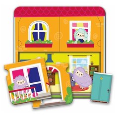 Рамка-вкладыш Vladi Toys Домик БЕ-БЕ (VT2903-10), 6 дет.