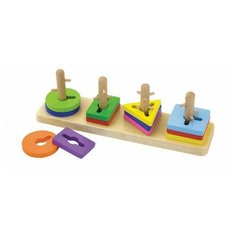 Головоломка Геометрические фигуры VIGA 12 деталей