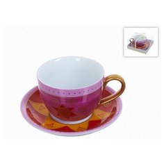 Чайный набор, 2 предмета "Садко", 220 мл (фарфор) Best Home Porcelain