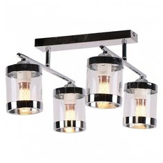 Накладной светильник Escada, 4х60W, хром, размеры (мм)-380x350x260, плафон - неокрашенный