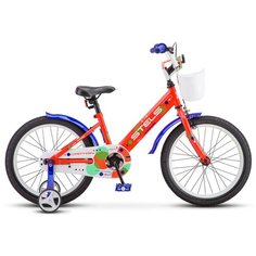Детский велосипед STELS Captain 18 V010 (2020) неоновый красный (требует финальной сборки)