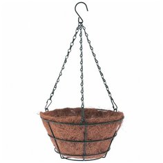 Кашпо подвесное с вкладышем из коковиты, конус, 35 см Palisad