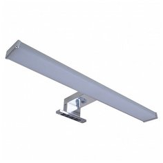 Подсветка для зеркала Arte Lamp, 1х8W, хром, размеры (мм)-400х50х110, 4000К, плафон - белый