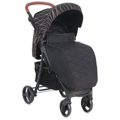 Прогулочная коляска McCan Mist, золото/коричневая кожа