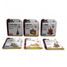 3D-пазл "Достопримечательности мира" Junfa Toys