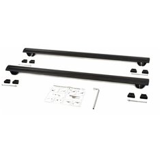 дуги AMOS Futura без замка на рейлинги Lifan X60 (2012 - н.в.), 1.2 м черный Амос